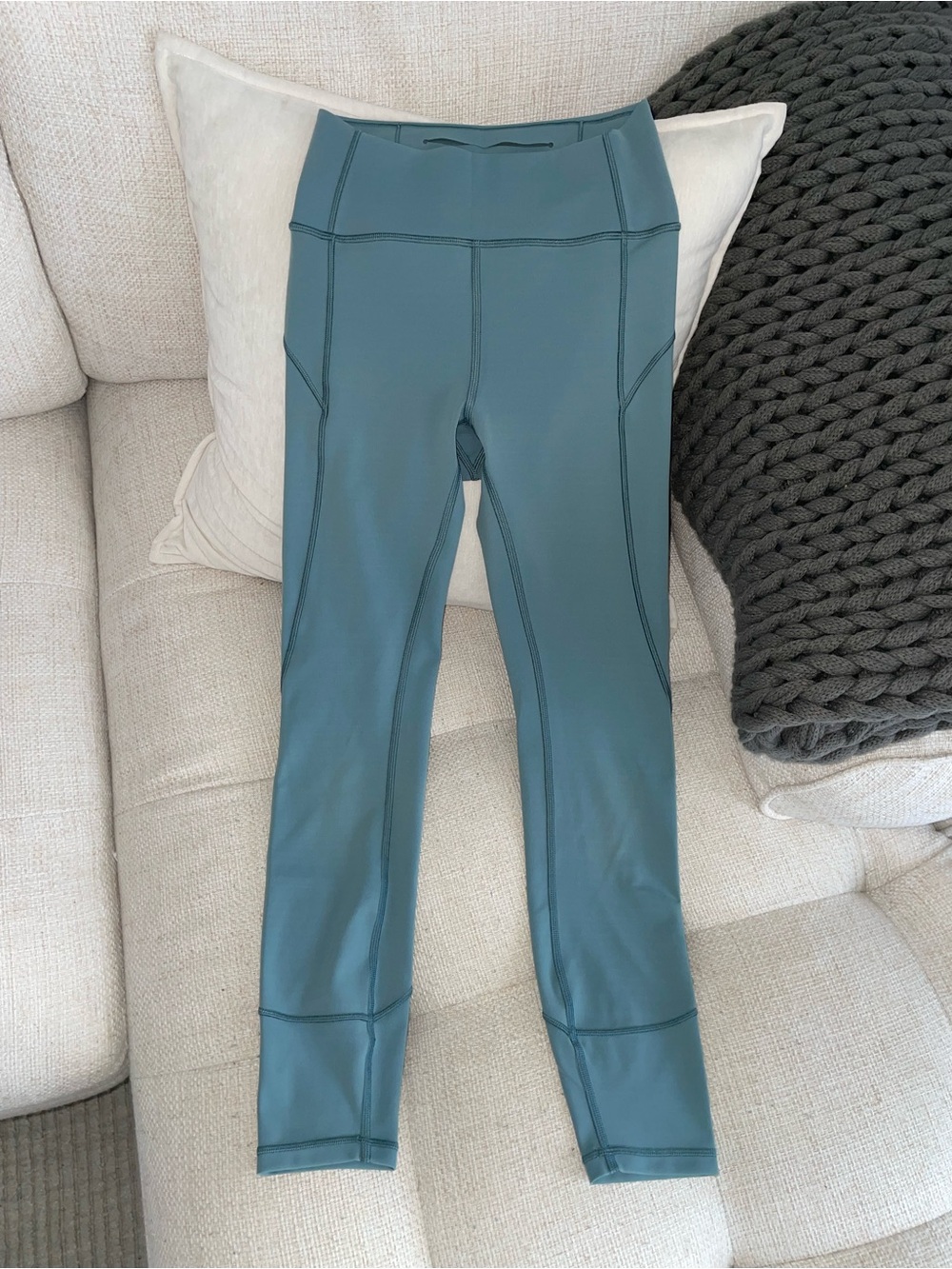Lululemon In Movement 7/8 Tight Everlux 25" Frosted Pine